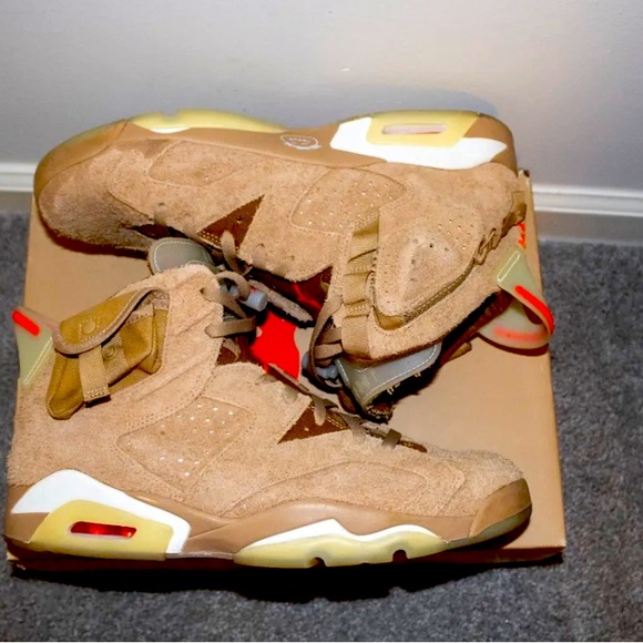 Jordan 6 Travis Scott British Khaki